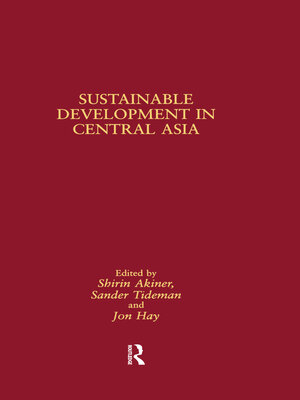 cover image of Sustainable Development in Central Asia